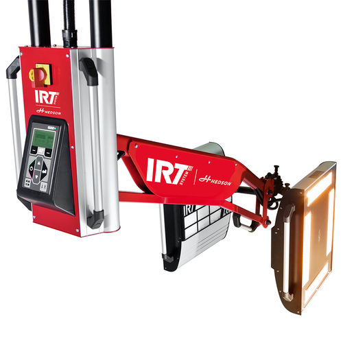 Essiccatore su guida di scorrimento - IRT 4-10 PCAUTO - Herkules Hebetechnik GmbH - a infrarossi / induritore / con controllo automatico