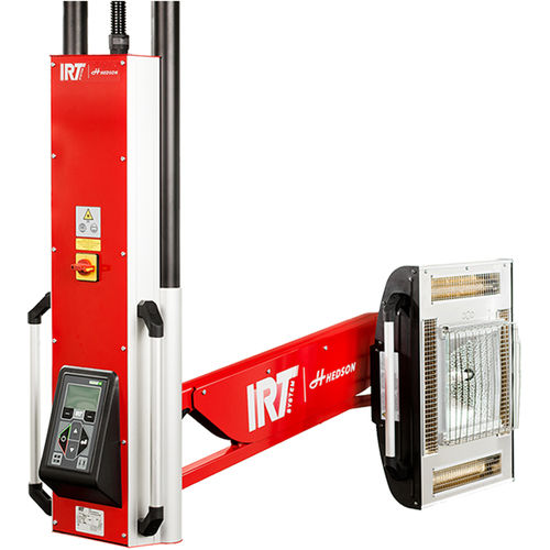 Essiccatore su guida di scorrimento - IRT COMBI 4-10 IR-UVA - Herkules Hebetechnik GmbH - a infrarossi / UV / induritore
