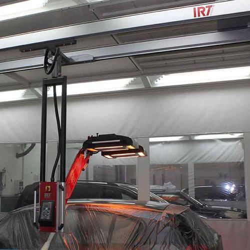 Riscaldamento ad infrarossi elettrico - IRT 4-20 - Herkules Hebetechnik GmbH - per asciugatura / al quarzo / in tubo