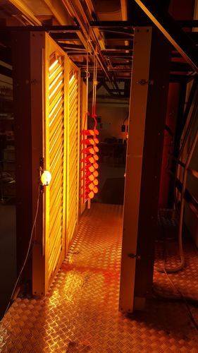 Linea di verniciatura a polvere automatica - Herkules Hebetechnik GmbH