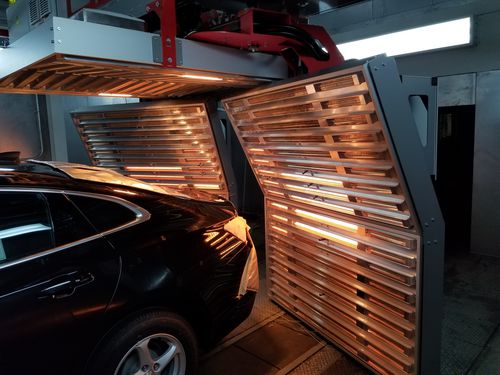 Sistema di polimerizzazione a infrarossi - IRT FLEXARCH - Herkules Hebetechnik GmbH - per rivestimento / di superficie