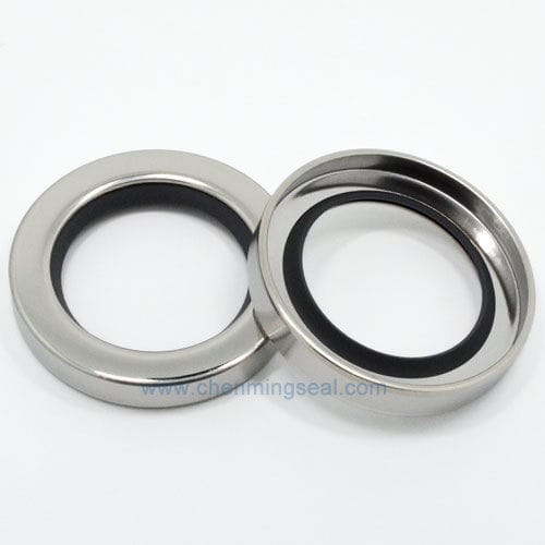 Guarnizione a labbro - CSL series - Ningbo Chenming Seals Manufacturing Co., Ltd. - in acciaio inossidabile / PTFE / circolare