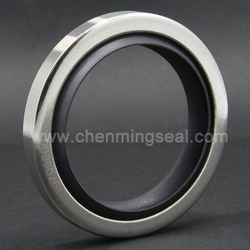 Guarnizione a labbro - SML series - Ningbo Chenming Seals Manufacturing Co., Ltd. - in acciaio inossidabile / PTFE / circolare