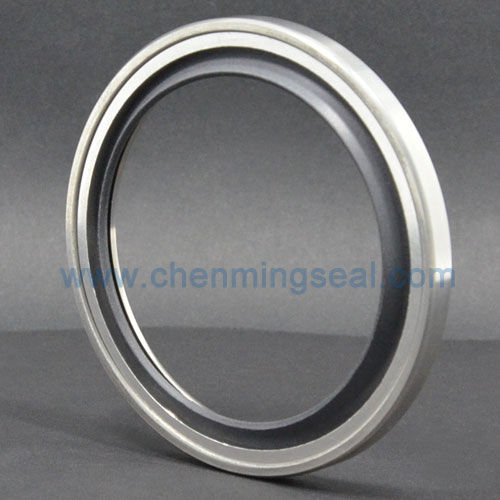 Guarnizione a labbro - PSL series - Ningbo Chenming Seals Manufacturing Co., Ltd. - in acciaio inossidabile / PTFE / circolare