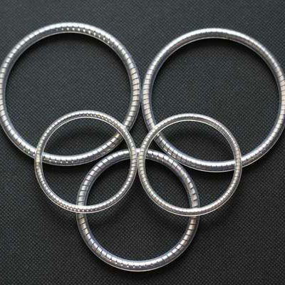 Guarnizione a molla - Ningbo Chenming Seals Manufacturing Co., Ltd. - in acciaio inossidabile / PTFE / circolare