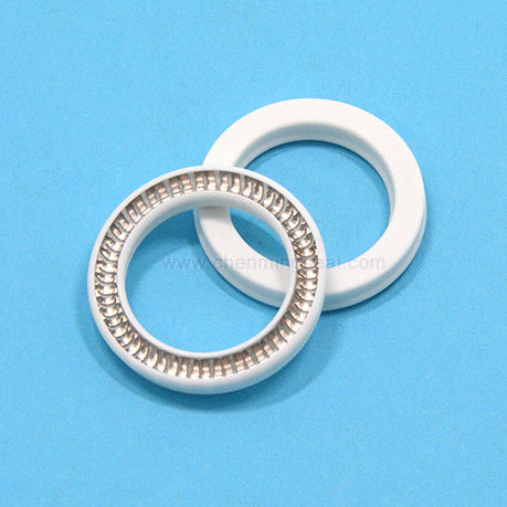 Guarnizione a molla - URS series - Ningbo Chenming Seals Manufacturing Co., Ltd. - PTFE / a V / di asta