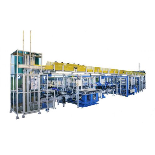 Linea di assemblaggio per pallet - SEAT CUSHIONS - AGME Automated Assembly Solutions