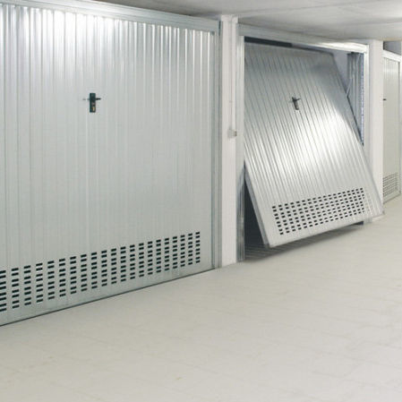 Porta basculante - ZINK - Ballan Spa - in acciaio galvanizzato / industriale / per garage
