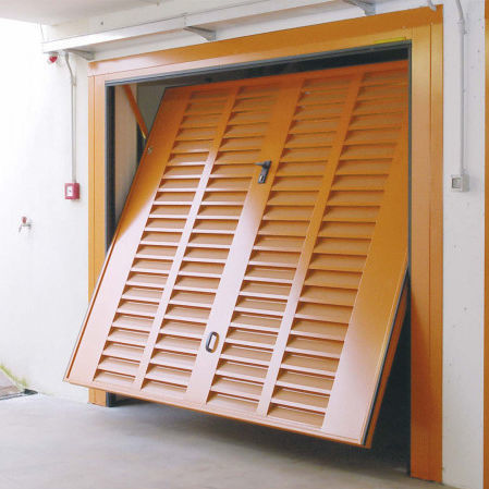 Porta basculante - ALET - Ballan Spa - in acciaio galvanizzato / per interno / per garage