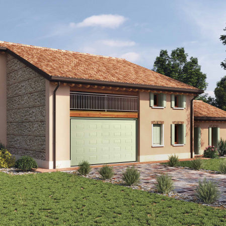 Porta basculante - MYFUSION BOX - Ballan Spa - per garage / di sicurezza / isolata