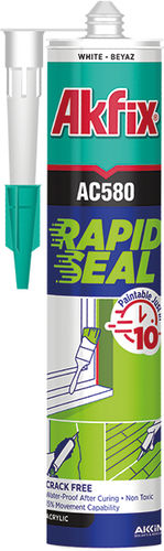 Mastice acrilico - AC585, AC590, AC600, AC603, AC604, AC605, AC580, AC592 - Akkim Yapı Kimyasalları San. ve Tic. A.Ş. - monocomponente / per cantiere di costruzione / di tenuta