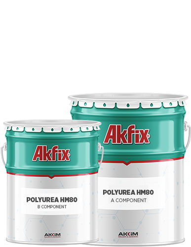 Rivestimento di protezione - HM 80 - Akkim Yapı Kimyasalları San. ve Tic. A.Ş. - in poliuretano / per calcestruzzo / industriale