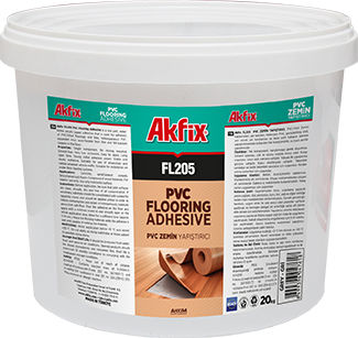 Colla in PVC - FL205 - Akkim Yapı Kimyasalları San. ve Tic. A.Ş. - per calcestruzzo / monocomponente / per rivestimento di pavimenti