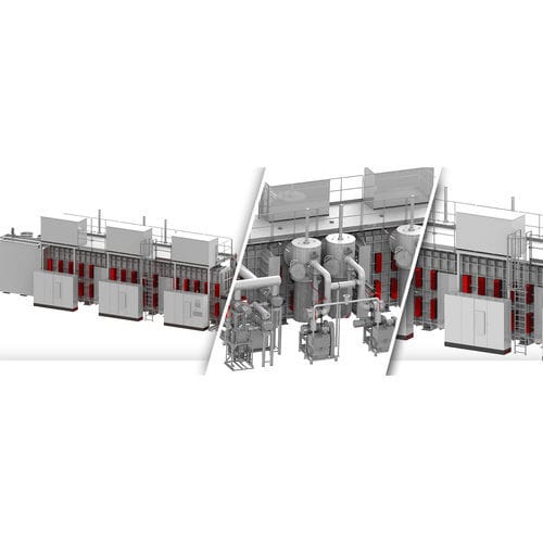 Forno a camera - VAB - SECO/WARWICK - per brasatura / sottovuoto / continuo