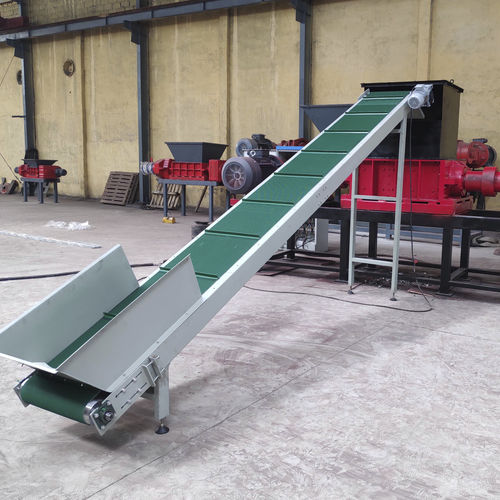 Trasportatore a nastro - PD - Zibo United Tech Machinery Co., Ltd. - orizzontale / inclinato / verticale