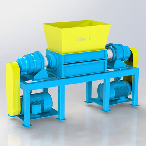 Trituratore monoalbero - Liantai Machinery - per tessuti / per PC / per pallet