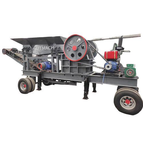 Frantoio a ganascia - PE - Liantai Machinery - mobile / primario / secondario