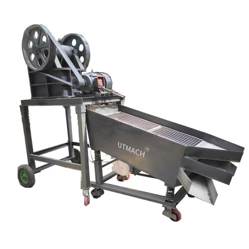 Frantoio a ganascia - PE - Liantai Machinery - mobile / per la produzione di sabbia / compatto