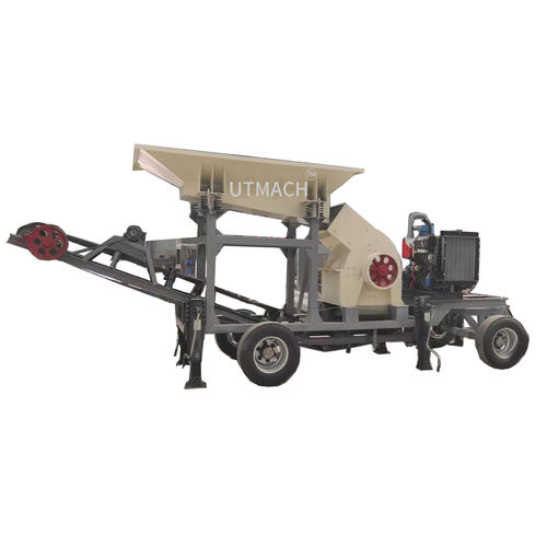 Frantoio a flagelli - PC - Liantai Machinery - mobile / per la produzione di sabbia / compatto
