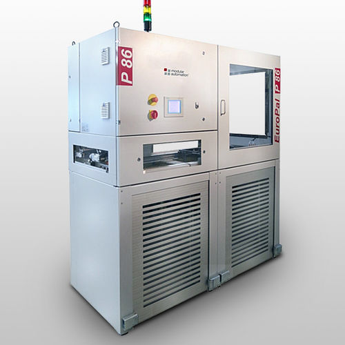 Pallettizzatore a strati - EuroPal P series - modular automation GmbH - per pezzi da lavorare / automatico / modulare
