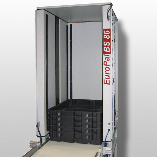 Impilatrice disimpilatrice di container - EuroPal BS series - modular automation GmbH - modulare