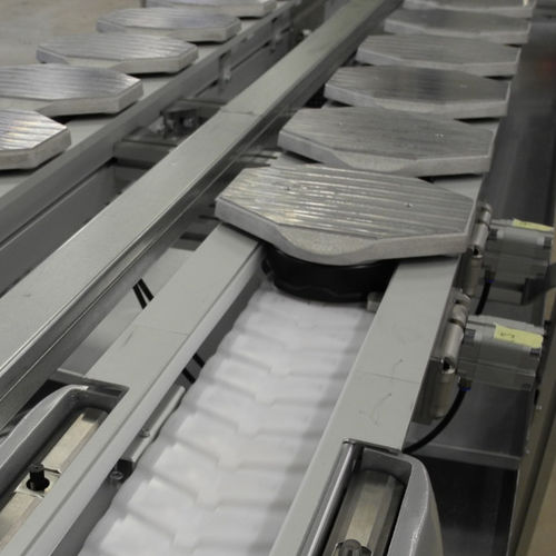 Sistema di trasporto di pallets - modular automation GmbH - di trasporto / per movimentazione / per pezzi da lavorare