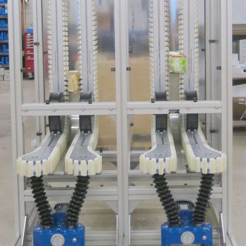 Trasportatore a catena - modular automation GmbH - pinza-tubo / orizzontale / verticale