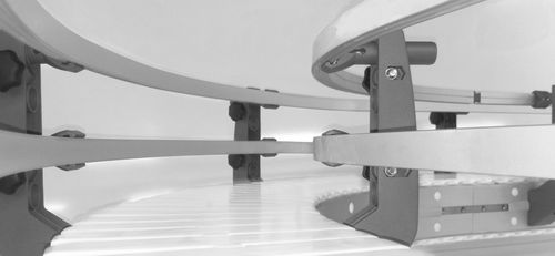 Canalina di guide lineari - modular automation GmbH - in acciaio inossidabile / in alluminio / a rotelle
