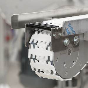 Trasportatore a catena - FSX - modular automation GmbH - orizzontale / per alimenti / per l'industria agroalimentare