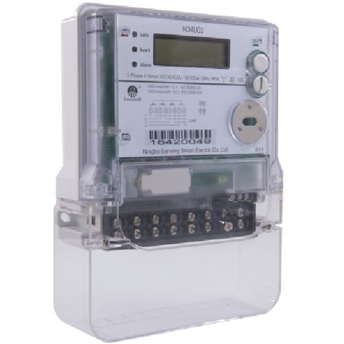 Contatore di energia elettrica trifase - N34U03 - Ningbo Sanxing Electric Co., Ltd - a muro / digitale