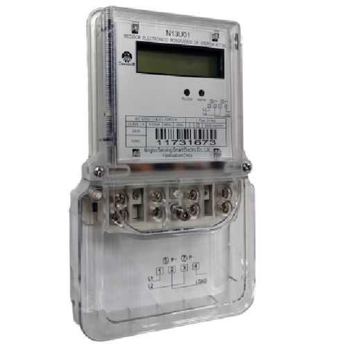 Contatore di energia elettrica monofase - N13U01  - Ningbo Sanxing Electric Co., Ltd - a muro / con display LCD