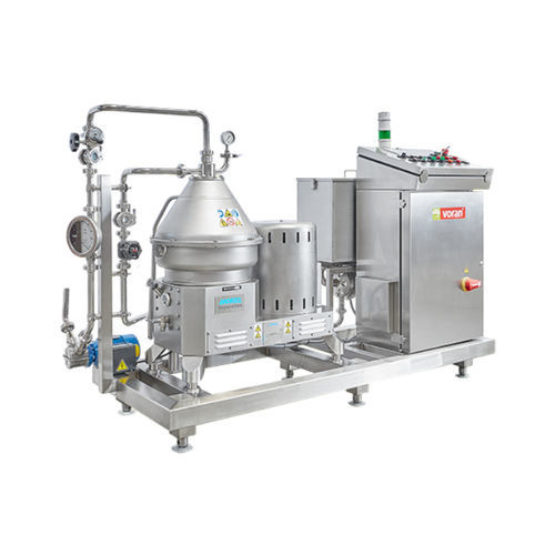 Separatore per liquidi - CA 21-P - Voran - 2 fasi / centrifugo / per linea di produzione