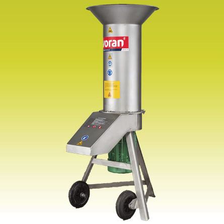 Trituratore monoalbero - Voran - di metallo / con cesoia rotativa