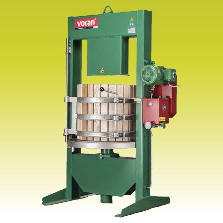 Pressa idraulica - 100K series - Voran - a compressione / per l'industria agroalimentare / verticale