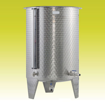 Serbatoio per vino - Voran - in acciaio inossidabile / aperto / verticale