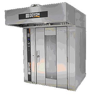 Forno per il settore agroalimentare con carrello rotante - SRO2 - Doyon Equipment - per pane / di cottura / elettrico