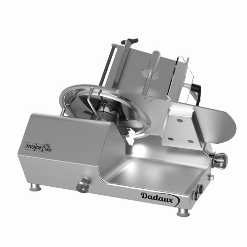 Affettatrice per prosciutti - MAJOR SLICE 300 - Dadaux SAS - manuale / a lama circolare / 230 V monofase