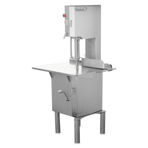 Segaossa a nastro industriale - SX 350 - Dadaux SAS - in acciaio inossidabile / con piano d'appoggio scorrevole