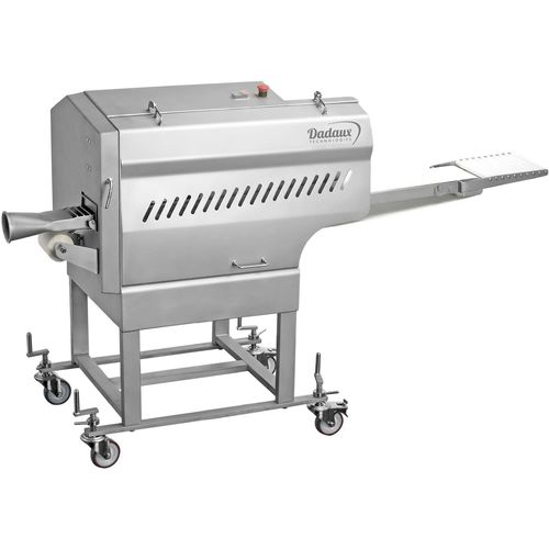 Tritacarne industriale di carne fresca - Portio 140 - Dadaux SAS - con rotelle / per macelleria / con porzionatura