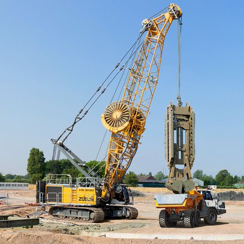 Gru per applicazioni pesanti - HS 8130.1 - Liebherr Cranes - cingolata / tralicciata / portuale