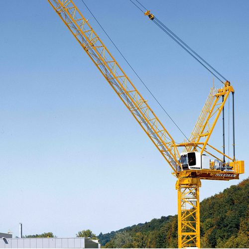 Gru fissa - 280 HC-L 12/24 Litronic - Liebherr Cranes - GME / di tipo level luffing / per facciate di edifici