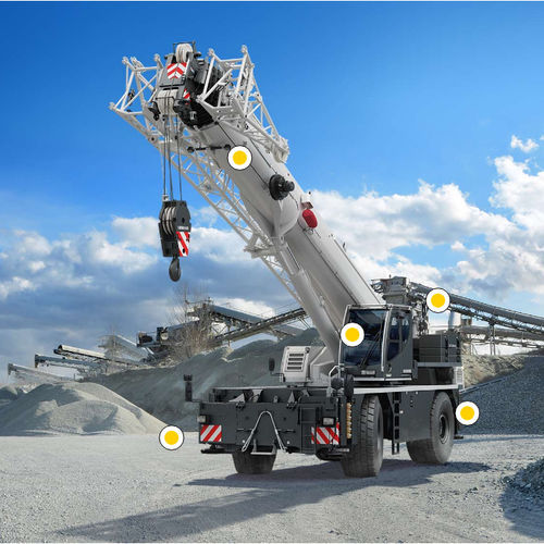 Gru mobile - LRT 1130-2.1 - Liebherr Cranes - da trasporto / diesel / a 2 assi