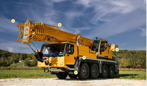 Gru mobile - LTM 1070-4.2 - Liebherr Cranes - pieghevole / a 4 assi