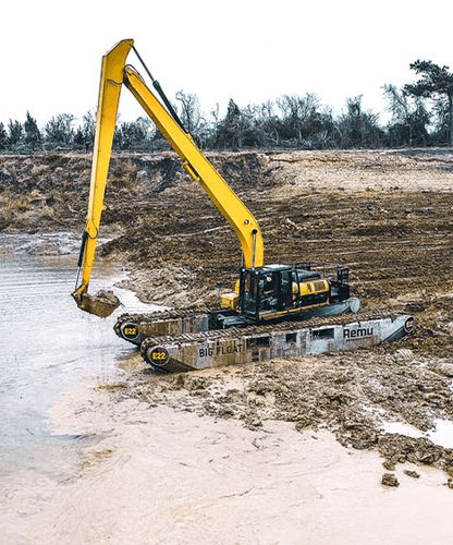 Sottocarro su guida di scorrimento - BIG FLOAT E22 - REMU Oy - per veicolo pesante