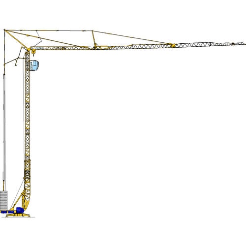 Gru automontante - Igo T 130 - Manitowoc Cranes - fissa / pieghevole / per cantiere