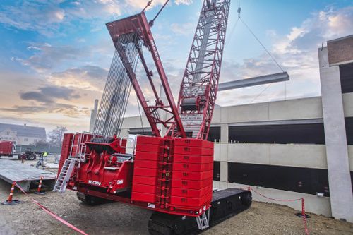 Gru cingolata - MLC300 VPC-MAX - Manitowoc Cranes - con braccio / con braccio impennabile / tralicciata