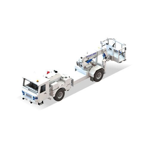 Veicolo utilitario di trasporto e di carico esplosivi (ANFO) - Adroit 541AW - TUNELMAK CONSTRUCTION MACHINERY INC - diesel / a 4 ruote motrici