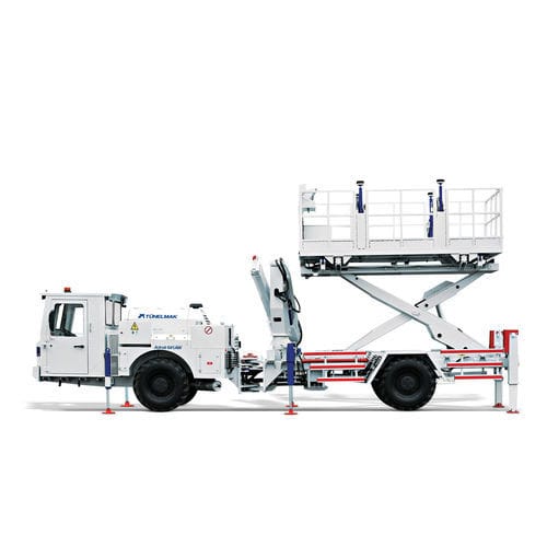 Veicolo utilitario per miniera sotterranea - Adroit 641AW - TUNELMAK CONSTRUCTION MACHINERY INC - diesel / fuoristrada / a 4 ruote motrici