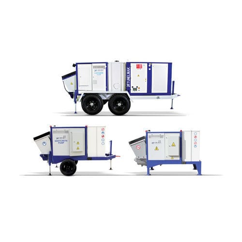 Pompa per calcestruzzo fissa - Adroit 007 series - TUNELMAK CONSTRUCTION MACHINERY INC - per galleria / per corsie molto strette / e spritzbeton