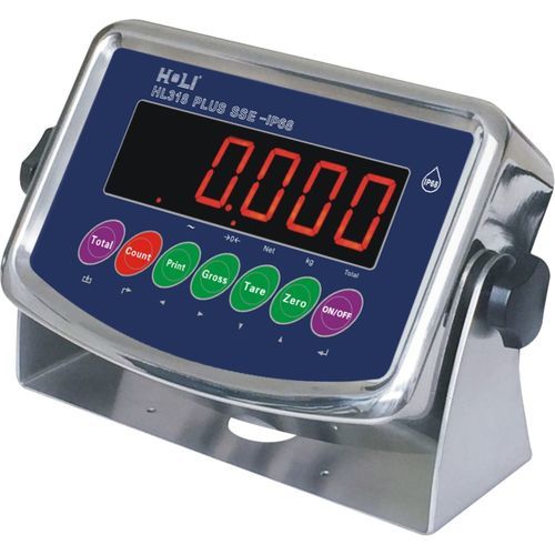 Indicatore di peso display LCD - HL318 Plus SSE/HL318 Plus SSC - HOLI - con display LED / a parete / resistente alle vibrazioni